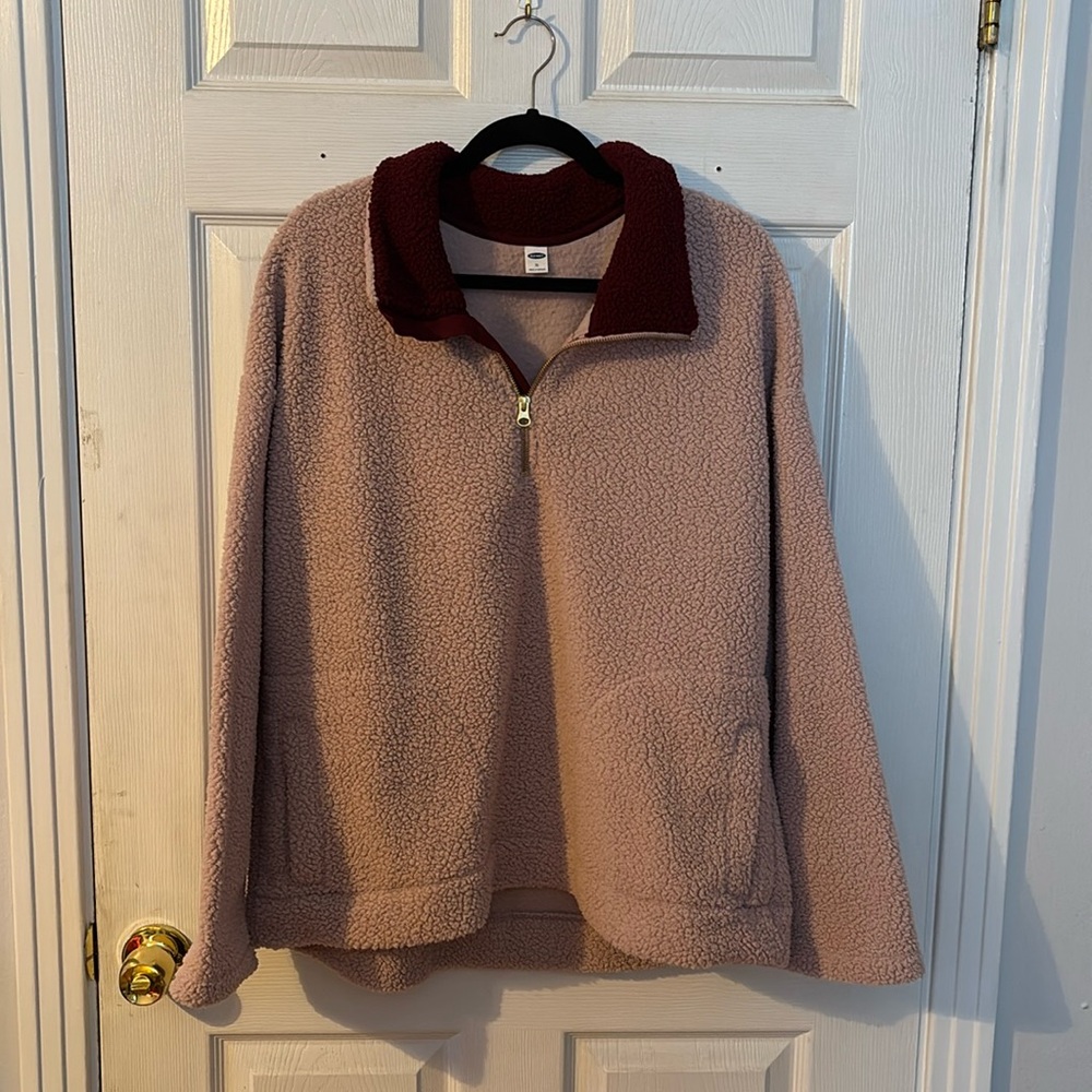 Old navy 1/4 zip Sherpa